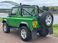 USED 2007 57 LAND ROVER DEFENDER 2.4 TDCi Pickup 2dr Diesel Manual 4WD SWB Euro 4 (122 bhp) **VIPER GREEN**CUSTOM EXHAUST**REAR ROLL CAGE**