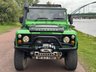 USED 2007 57 LAND ROVER DEFENDER 2.4 TDCi Pickup 2dr Diesel Manual 4WD SWB Euro 4 (122 bhp) **VIPER GREEN**CUSTOM EXHAUST**REAR ROLL CAGE**