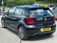USED 2015 15 VOLKSWAGEN POLO 1.4 TSI BlueMotion Tech ACT BlueGT Hatchback 5dr Petrol Manual Euro 6 (s/s) (150 ps) 2 OWNER &pound;20 ROAD TAX PER YEAR