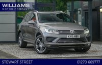 USED 2015 15 VOLKSWAGEN TOUAREG 3.0 TDI V6 BlueMotion Tech R-Line SUV 5dr Diesel Tiptronic 4WD Euro 6 (s/s) (262 ps) 