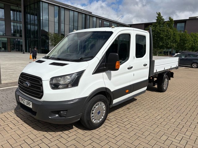 View our Ford Transit 350 2.0TDCi EU6 L3 D/CAB ONE STOP TIPPER *ALLOY BODY*7 SEATS*E/W*TOW BAR*NEW WET BELT AT 111K MILES*
