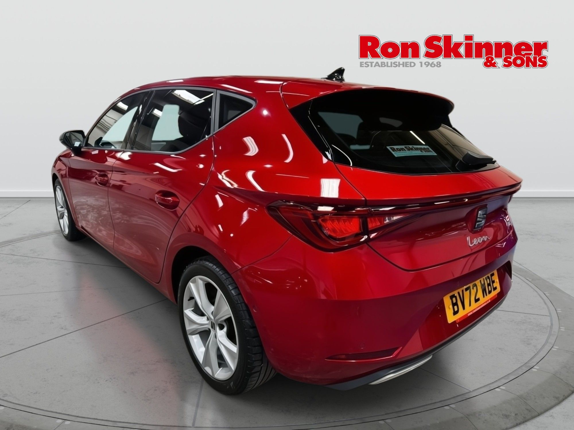 USED 2022 72 SEAT LEON 1.5 eTSI MHEV FR Hatchback 5dr Petrol Hybrid DSG Euro 6 (s/s) (150 ps) 