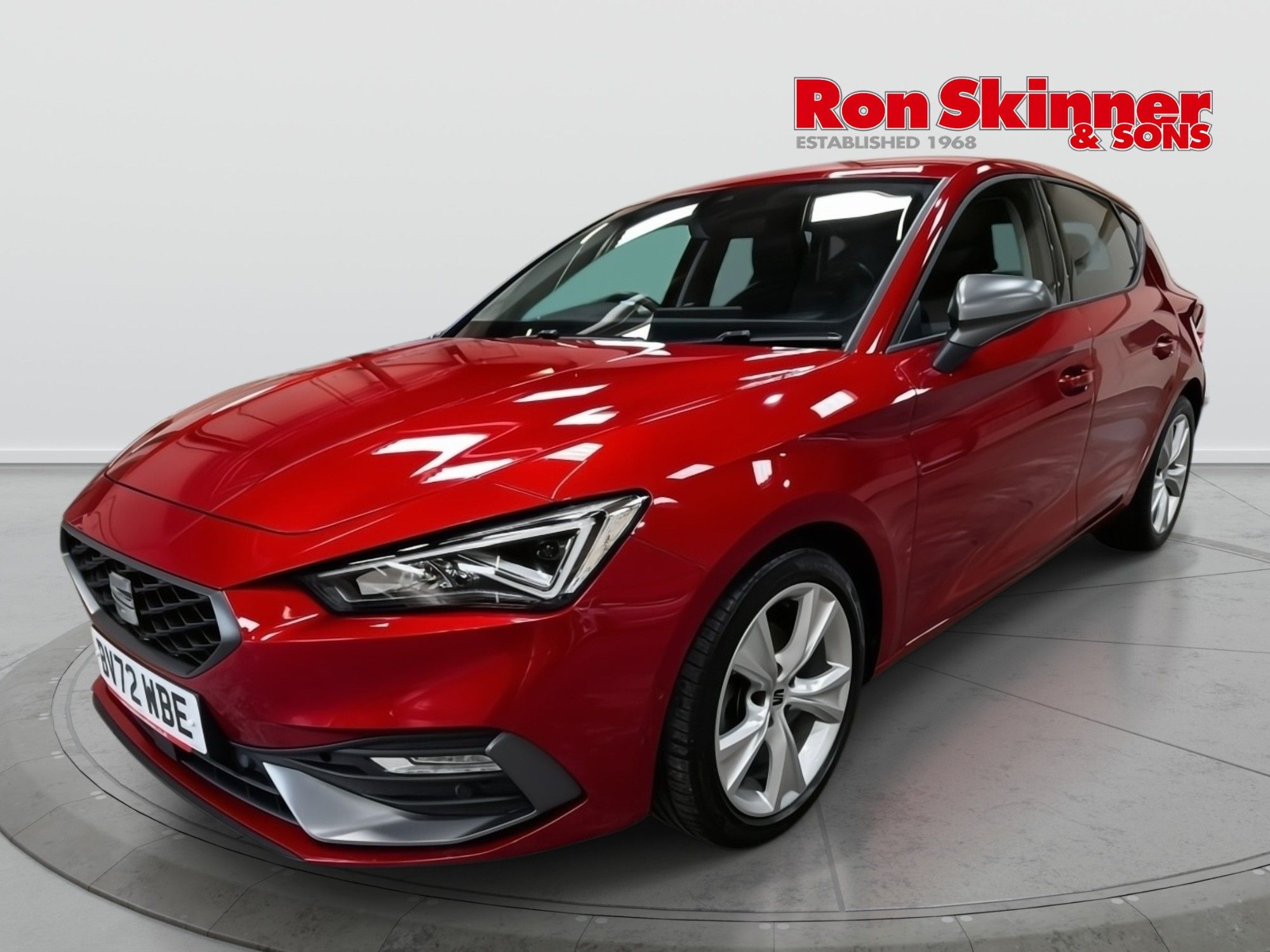 USED 2022 72 SEAT LEON 1.5 eTSI MHEV FR Hatchback 5dr Petrol Hybrid DSG Euro 6 (s/s) (150 ps) 