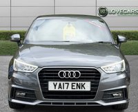 USED 2017 17 AUDI A1 1.4 TFSI S line Hatchback 3dr Petrol Manual Euro 6 (s/s) (125 ps) LONG MOT, EXCELLENT SERVICE HISTORY, HPI CLEAR, 2 X KEYS, ONLY 1 PREVIOUS OWNER, GENUINE LOW MILEAGE FROM NEW! BLUETOOTH, AIR CON, 1/2 LEATHER SPORTS SEATS, REAR PRIVACY GLASS!