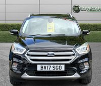 USED 2017 17 FORD KUGA 2.0 TDCi Titanium SUV 5dr Diesel Manual Euro 6 (s/s) (150 ps) FULL SERVICE HISTORY - 8 STAMPS IN THE SERVICE BOOK, LONG MOT, 2 X KEYS, HPI CLEAR, STUNNING CONDITION INSIDE AND OUT! HALF LEATHER SEATS, SAT NAV, BLUETOOTH, PRIVACY, FRONT/REAR PARKING SENSORS, CRUISE. CLIMATE!