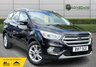 USED 2017 17 FORD KUGA 2.0 TDCi Titanium SUV 5dr Diesel Manual Euro 6 (s/s) (150 ps) FULL SERVICE HISTORY - 8 STAMPS IN THE SERVICE BOOK, LONG MOT, 2 X KEYS, HPI CLEAR, STUNNING CONDITION INSIDE AND OUT! HALF LEATHER SEATS, SAT NAV, BLUETOOTH, PRIVACY, FRONT/REAR PARKING SENSORS, CRUISE. CLIMATE!
