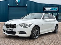 USED 2014 14 BMW 1 SERIES 3.0 M135i Hatchback 5dr Petrol Auto Euro 6 (s/s) (320 ps) MEMORY SEATS, PRO MEDIA, CRUISE!
