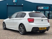 USED 2014 14 BMW 1 SERIES 3.0 M135i Hatchback 5dr Petrol Auto Euro 6 (s/s) (320 ps) MEMORY SEATS, PRO MEDIA, CRUISE!