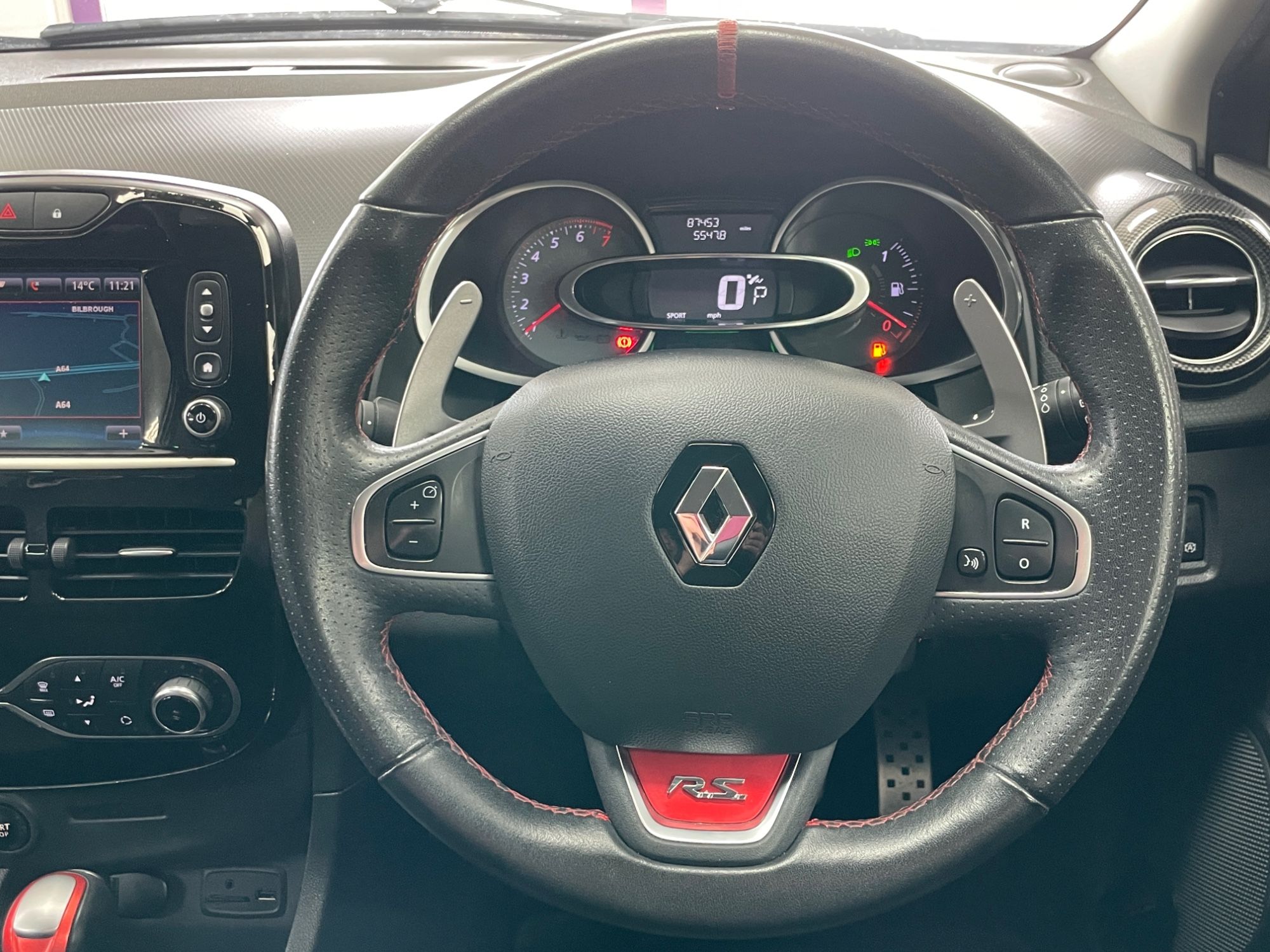USED 2015 65 RENAULT CLIO 1.6 TCe Renaultsport Nav Trophy Hatchback 5dr Petrol Auto Euro 6 (s/s) (220 ps) 