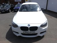 USED 2013 63 BMW 1 SERIES 2.0 120d M Sport Hatchback 3dr Diesel Manual Euro 5 (s/s) (184 ps) * SERVICE HISTORY + &pound;35 TAX *