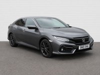 USED 2021 21 HONDA CIVIC 1.0 VTEC Turbo SR Hatchback 5dr Petrol Manual Euro 6 (s/s) (126 ps) 2 OWNERS, SAT NAV, REAR CAMERA