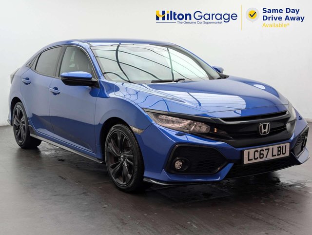 USED 2018 67 HONDA CIVIC 1.5 Civic Sport VTec CVT 5dr CLICK+COLLECT / HOME DELIVERY