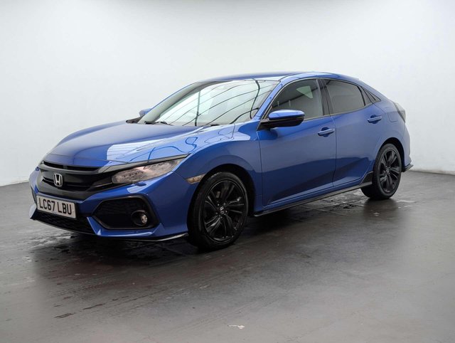 USED 2018 67 HONDA CIVIC 1.5 Civic Sport VTec CVT 5dr CLICK+COLLECT / HOME DELIVERY