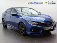 USED 2018 67 HONDA CIVIC 1.5 Civic Sport VTec CVT 5dr CLICK+COLLECT / HOME DELIVERY