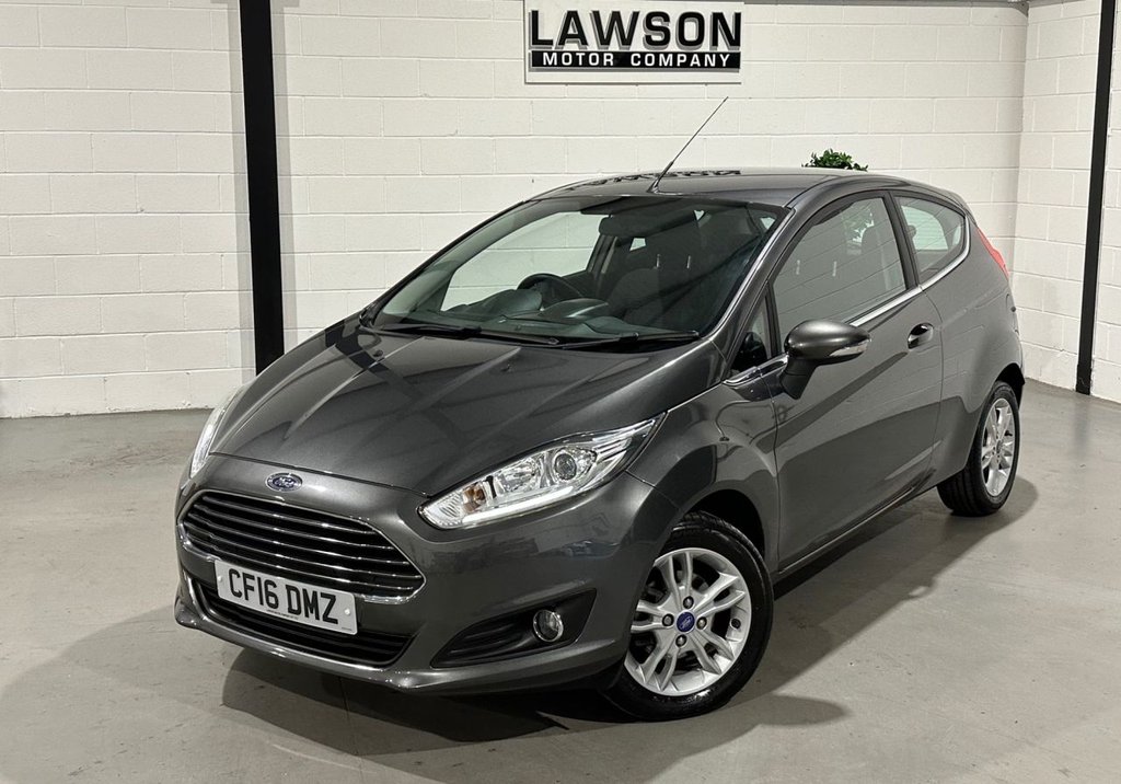USED 2016 16 FORD FIESTA 1.0T EcoBoost Zetec Hatchback 3dr Petrol Manual Euro 6 (s/s) (100 ps) 