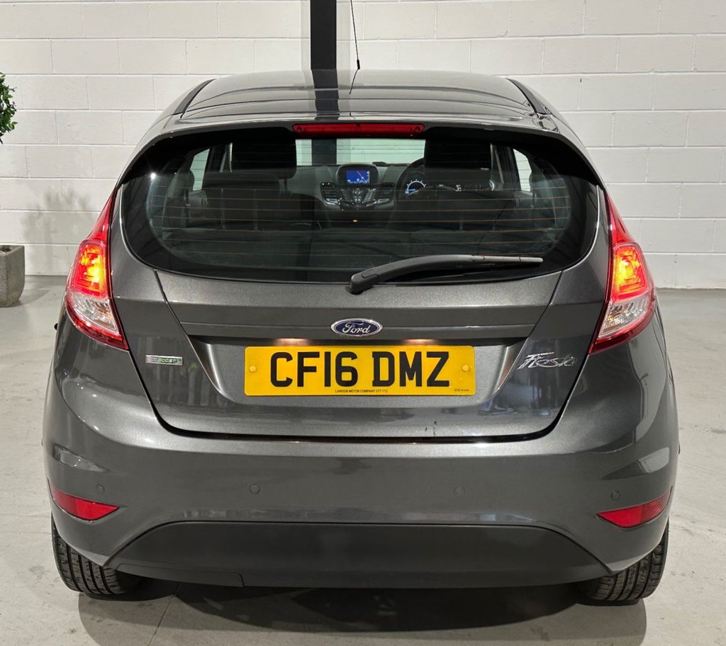 USED 2016 16 FORD FIESTA 1.0T EcoBoost Zetec Hatchback 3dr Petrol Manual Euro 6 (s/s) (100 ps) 