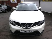 USED 2014 14 NISSAN QASHQAI 1.5 dCi Acenta SUV 5dr Diesel Manual 2WD Euro 5 (s/s) (110 ps) * FULL HISTORY + &pound;20 ROAD TAX*