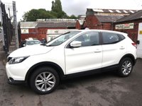 USED 2014 14 NISSAN QASHQAI 1.5 dCi Acenta SUV 5dr Diesel Manual 2WD Euro 5 (s/s) (110 ps) * FULL HISTORY + &pound;20 ROAD TAX*