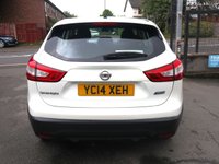 USED 2014 14 NISSAN QASHQAI 1.5 dCi Acenta SUV 5dr Diesel Manual 2WD Euro 5 (s/s) (110 ps) * FULL HISTORY + &pound;20 ROAD TAX*