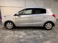 USED 2013 13 MITSUBISHI MIRAGE 1.2 3 Hatchback 5dr Petrol CVT Euro 5 (s/s) (79 ps) Auto 11 MITSUBISHI SERVICES-A/C-ABS-1 OWNER + DEALER- FRONT + REAR PARKING SENSORS