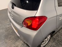 USED 2013 13 MITSUBISHI MIRAGE 1.2 3 Hatchback 5dr Petrol CVT Euro 5 (s/s) (79 ps) Auto 11 MITSUBISHI SERVICES-A/C-ABS-1 OWNER + DEALER- FRONT + REAR PARKING SENSORS