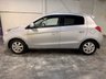 USED 2013 13 MITSUBISHI MIRAGE 1.2 3 Hatchback 5dr Petrol CVT Euro 5 (s/s) (79 ps) Auto 11 MITSUBISHI SERVICES-A/C-ABS-1 OWNER + DEALER- FRONT + REAR PARKING SENSORS