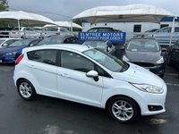 USED 2015 65 FORD FIESTA 1.2 Petrol, Zetec, 5 Door Hatchback, Manual, Euro 6. FULL 12 MONTH MOT WITH EVERY CAR
