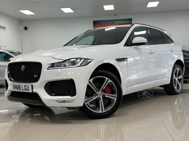 View our Jaguar F-Pace 3.0 V6 S SUV 5dr Petrol Auto AWD Euro 6 (s/s) (380 ps)