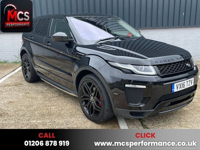 View our LAND ROVER RANGE ROVER EVOQUE
