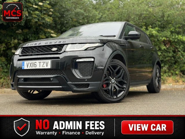 View our LAND ROVER RANGE ROVER EVOQUE