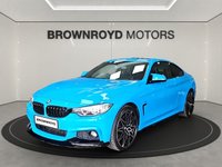 USED 2017 17 BMW 4 SERIES 3.0 435d M Sport Coupe 2dr Diesel Auto xDrive Euro 6 (s/s) (313 ps) MEXICO BLUE+HUGE SPEC+RARE CAR