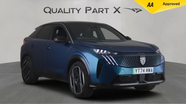 View our Peugeot E-3008 73kWh GT Auto 5dr