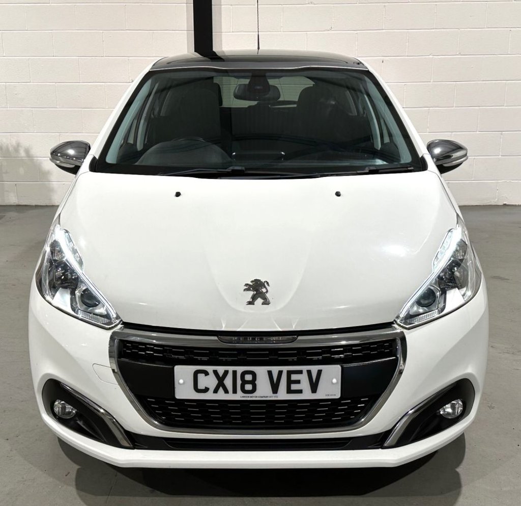 USED 2018 18 PEUGEOT 208 1.2 PureTech Allure Premium Hatchback 5dr Petrol Manual Euro 6 (s/s) (82 ps) 
