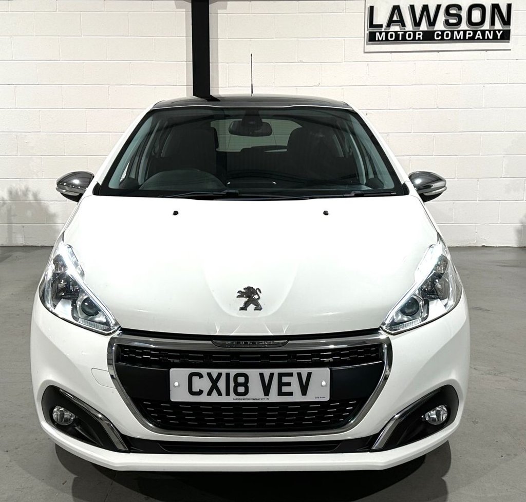 USED 2018 18 PEUGEOT 208 1.2 PureTech Allure Premium Hatchback 5dr Petrol Manual Euro 6 (s/s) (82 ps) 