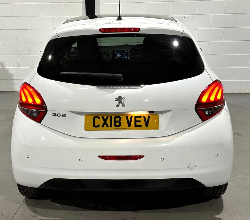 USED 2018 18 PEUGEOT 208 1.2 PureTech Allure Premium Hatchback 5dr Petrol Manual Euro 6 (s/s) (82 ps) 
