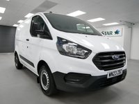 USED 2023 23 FORD TRANSIT CUSTOM 300 2.0 EBL 105 BHP SWB LEADER EDITION ( AIR CON ) AIR CON | 300 WEIGHT | SWB | 3 X SEATS
