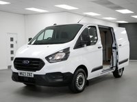 USED 2023 23 FORD TRANSIT CUSTOM 300 2.0 EBL 105 BHP SWB LEADER EDITION ( AIR CON ) AIR CON | 300 WEIGHT | SWB | 3 X SEATS