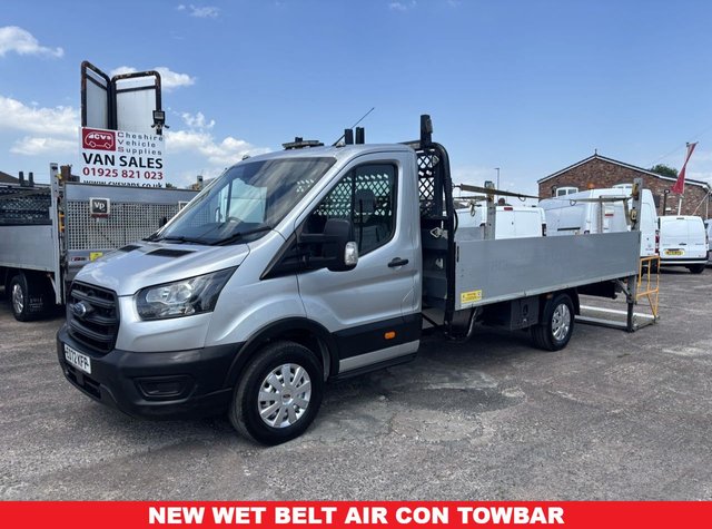 View our Ford Transit 2.0 350 EcoBlue HD Leader Dropside Truck 2dr Diesel Manual RWD L4 Euro 6 (s/s) (SRW) (130 ps) TAIL LIFT
