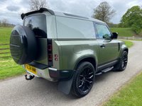 USED 2024 24 LAND ROVER DEFENDER 3.0 D250 MHEV HARD TOP BLACK PACK 22' ALLOYS ONE OWNER STUNNING EXAMPLE  DEPLOYABLE TOW-BAR VIRTUAL COCKPIT HEATED SEATS 22" ALLOYS