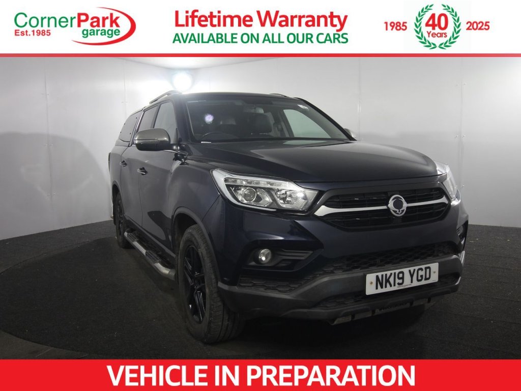 USED 2019 19 SSANGYONG MUSSO 2.2D Saracen Pickup Double Cab 4dr Diesel Auto 4WD Euro 6 (181 ps) PLUS VAT