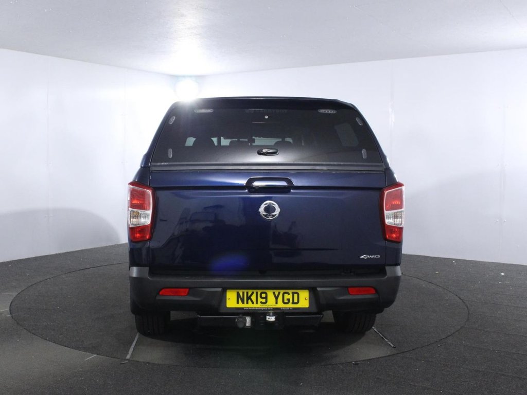 USED 2019 19 SSANGYONG MUSSO 2.2D Saracen Pickup Double Cab 4dr Diesel Auto 4WD Euro 6 (181 ps) PLUS VAT