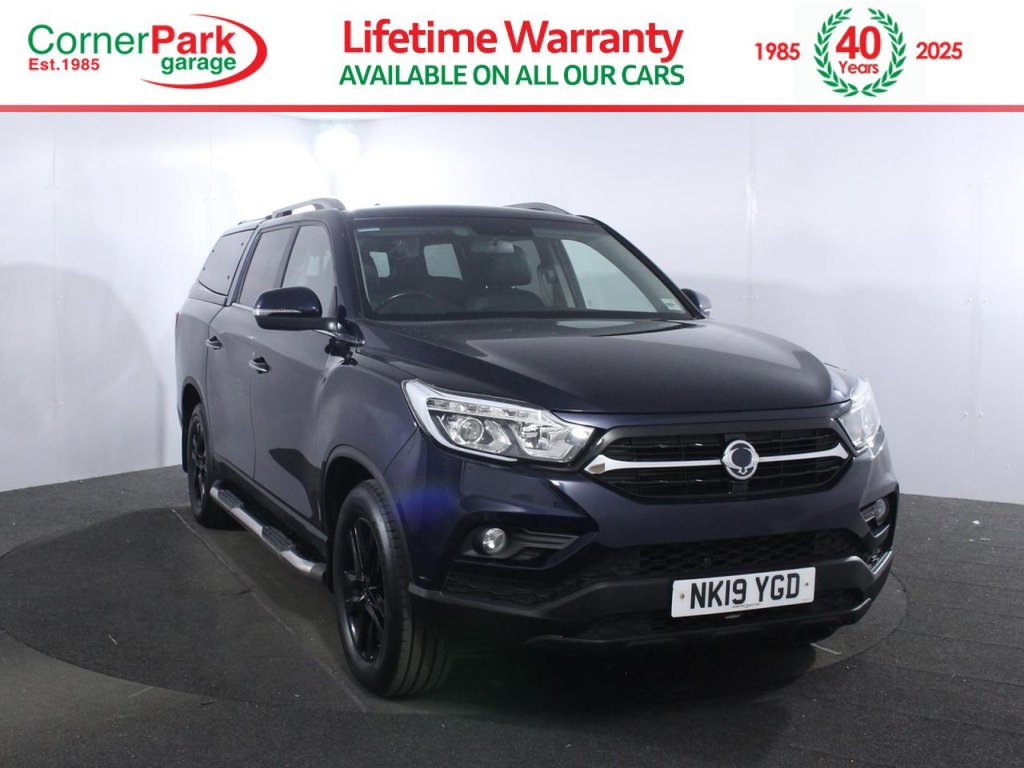 USED 2019 19 SSANGYONG MUSSO 2.2D Saracen Pickup Double Cab 4dr Diesel Auto 4WD Euro 6 (181 ps) PLUS VAT
