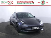 USED 2020 20 TESLA Model 3 Standard Range Plus Saloon 4dr Electric Auto RWD (241 bhp) 