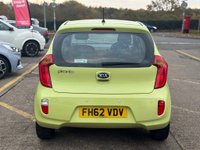 USED 2013 62 KIA PICANTO 1.0 2 Hatchback 5dr Petrol Manual Euro 5 (68 bhp) 