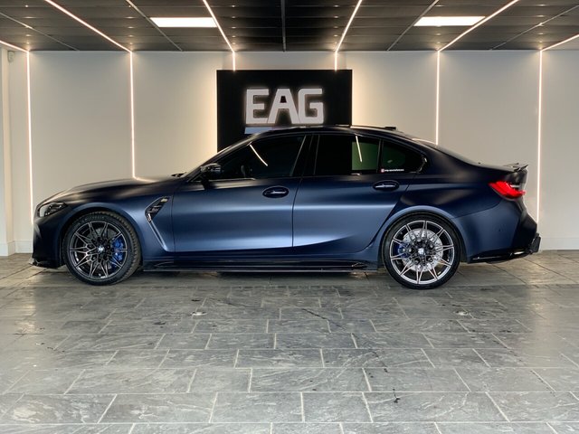 USED 2022 72 BMW M3 3.0 BiTurbo Competition Saloon 4dr Petrol Steptronic M xDrive Euro 6 (s/s) (510 ps) FULL SATIN PPF | CARBON EXTERIOR