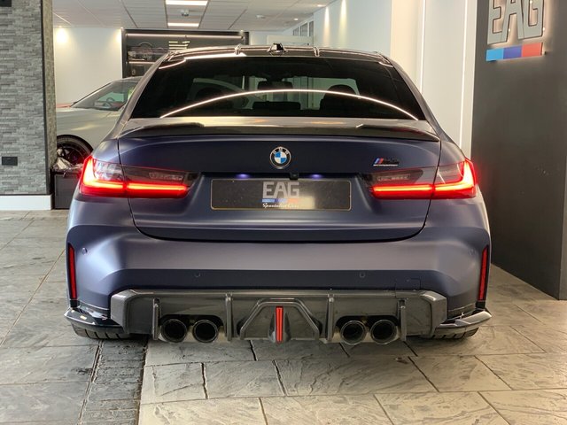 USED 2022 72 BMW M3 3.0 BiTurbo Competition Saloon 4dr Petrol Steptronic M xDrive Euro 6 (s/s) (510 ps) FULL SATIN PPF | CARBON EXTERIOR