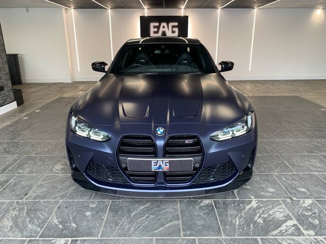 USED 2022 72 BMW M3 3.0 BiTurbo Competition Saloon 4dr Petrol Steptronic M xDrive Euro 6 (s/s) (510 ps) FULL SATIN PPF | CARBON EXTERIOR