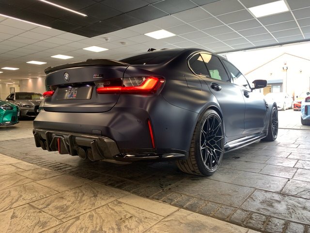 USED 2022 72 BMW M3 3.0 BiTurbo Competition Saloon 4dr Petrol Steptronic M xDrive Euro 6 (s/s) (510 ps) FULL SATIN PPF | CARBON EXTERIOR