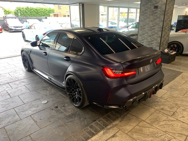 USED 2022 72 BMW M3 3.0 BiTurbo Competition Saloon 4dr Petrol Steptronic M xDrive Euro 6 (s/s) (510 ps) FULL SATIN PPF | CARBON EXTERIOR