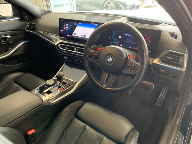 USED 2022 72 BMW M3 3.0 BiTurbo Competition Saloon 4dr Petrol Steptronic M xDrive Euro 6 (s/s) (510 ps) FULL SATIN PPF | CARBON EXTERIOR